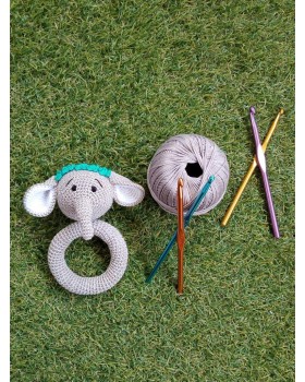 Elephant Teether And Rattle